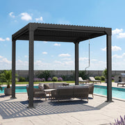 Sunvanta Atlantic Metal Louvered Pergola – Adjustable Louvers for Patio & Outdoor Space