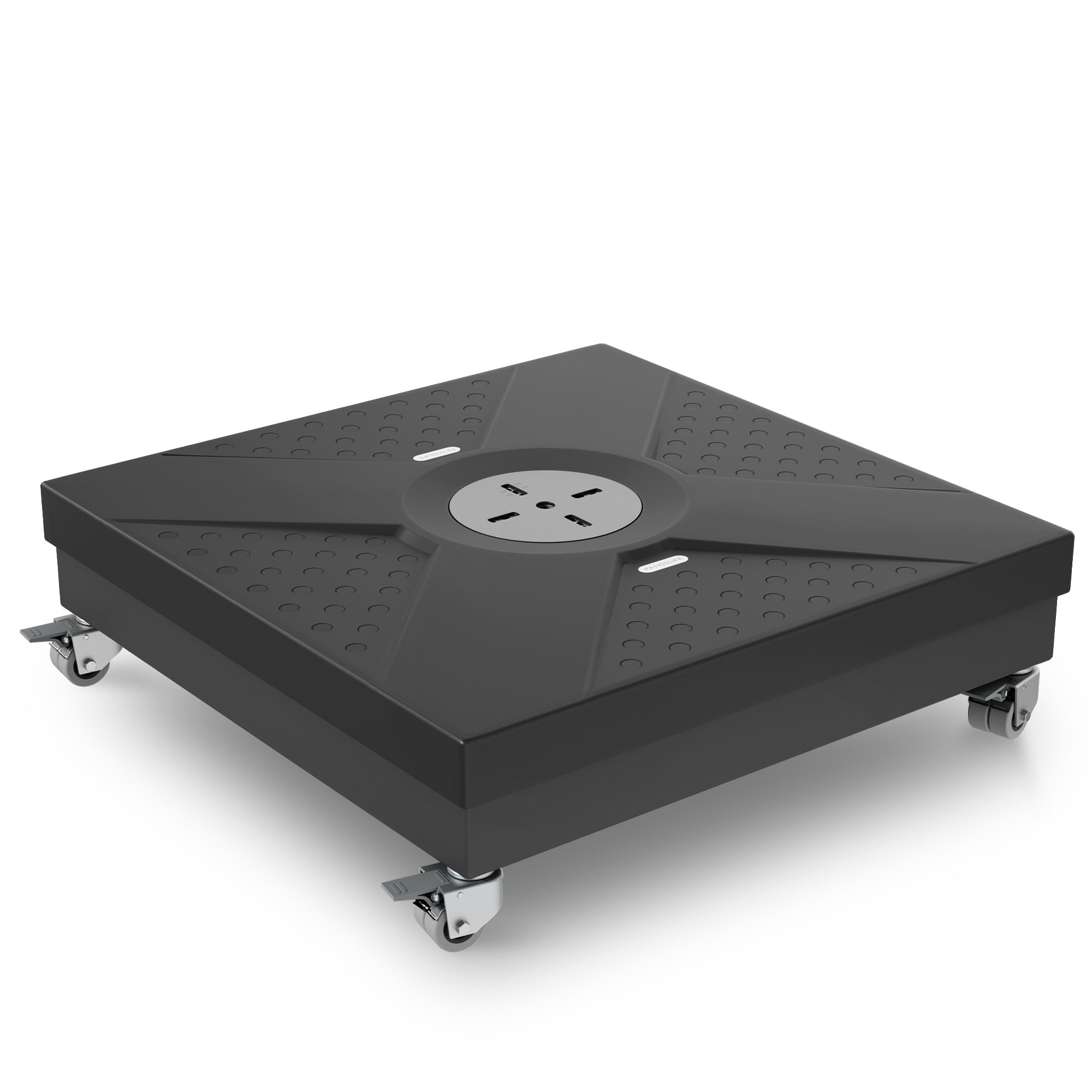 Sunvanta Cantilever Umbrella Base with Wheels – Heavy-Duty Modular Stand up to 880 lb for Offset Umbrellas